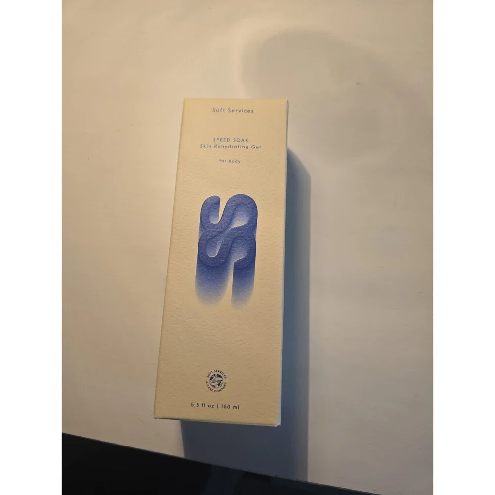 SOFT SERVICES Speed Soak Hydrating Gel 5.5 fl oz / 160 ml NIB/SEALED